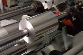 ALUMINIUM FOIL REWIND MACHINE 